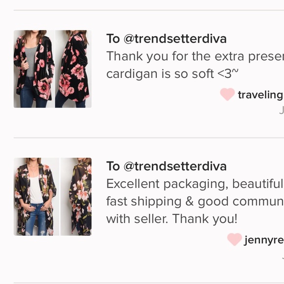 LAST 1! SATEEN VELVET FLORAL CARDIGAN with pockets - Picture 6 of 6